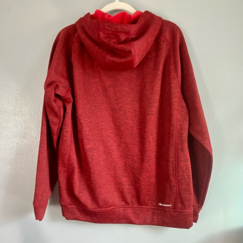 Adidas Men's Crimson Hoodie‎ - Picture 2 of 3